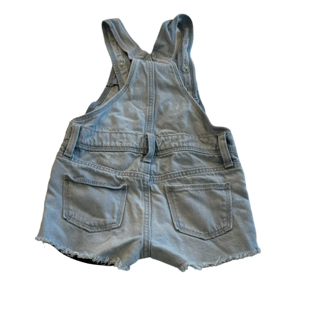 Old Navy Red, White and Blue Pocket Accent Overalls - Youth Girls Overalls